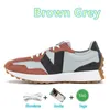 Heren hardloopschoenen nieuw 327 327S sneakers zwart blauw oranje bruin grijs bordeaux bordeauten zee zout rook virtueel violet casablanca groen oranje mannen dames sporttrainers