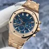 Ap Swiss Luxusuhr Epic Royal Oak Serie 26715or Blue Disc Datums- und Timing-Funktion Automatische Maschine für Männer und Frauen Kann Unisex-Uhrenstil tragen Versicherungsprodukt