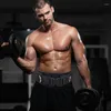 Taille Support Men Belt Verstelbaar gewicht voor het optillen van Double Lock Fitness Sports Training