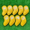 Other Golf Products Limited release magnetic digital gradient iron head cover wedge copper 49 asp Variety of golf club protectors 230413