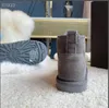 Nya Australien Tasman stövlar mocka Shearling Platform tofflor Skor Winter Sheepskin Snow Boot Designer Fur Slides Classic Ultra Mini Womens Ankel Booties h