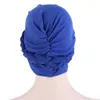 India Turban Cap Moslimvrouwen hijab chemo hoed vlecht hoofdenschaal beanie motorkap Canner islamitische hoofddeksels wrap haarverlies cover