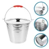 Take Out Containers Heavy Duty Stainless Pail Milk Bucket Cleaning Buckets Household Pasture Storage