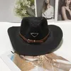 2023 Womens Designer Ruffled Straw Hat Fashion Sticked Hat Cap för män Kvinna Wide Brim Caps Summer Bucket Outdoor Beach Hats 9 Styles