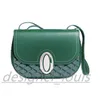 Moda clássico genuíno couro aleta ombro sacos de embreagem luxo designer bolsa de viagem satchels sacos totes mulheres mens cruz corpo bolsa senhora saco verde