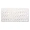 Carpets Square Shower Mat Extra Large Non Slip For Elderly & Kids Bathroom Drain Holes Strong Suction Cups Beach Towel