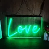 Love Led Neon Sign Home Decor Новый год стена свадебная спальня 3d ночной свет