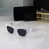 A112 نظارة شمسية مصمم أبيض للرجال والنساء بارد على غرار الأزياء الساخنة كلاسيك لوحة سميكة أسود أبيض مربع الإطار نظارات الرجل