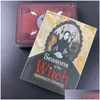 Приветствующие открытки сезоны ведьмы Oracle Oards Samhain продают Таро для газничной палубы x1106 Доставка Доставка Дома