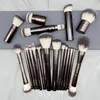 Makeup Tools Sanduhr Full Series Pinsel Rouge Puder Kontur Foundation Concealer Lidschatten Smudge Eyeliner Tool 230413