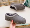 Cali Wave Sport Slipper Mannen WomensTazz Slides Boot Slipper Bont Slides Klassieke Platform Laarzen Suede Wol Winter Wollen Laarzen