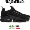 TN Plus Running Shoes Utgly Fettility Triple Black White TNS 3.0 Mens Womens Cushion Sport Sneakers Terrascape Traving Walking Size 36-46 US 12