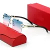 Occhiali da sole firmati blu per donna Marchio di lusso da viaggio Panther Occhiali da sole rettangolari Moda femminile Retro Metallo Occhiali da uomo Occhiali Gafas Lunettes De Soleil