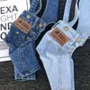 Jeans per cani jeans salto in denim per s piccolo abito da compagnia cowboy costume jean abito chihuahua pug 230414