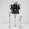 Decoração de festa 80cm100cmflores vasos castiçais estrada chumbo mesa peça central castiçal de metal para casamento decoração de casa candelabros 2723