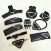 20 Stili Triangolo di lusso Fermagli per capelli Lettere classiche Fermagli per capelli Clip per impugnatura Colore nero Forcina per capelli da esterno Accessori per gioielli Regalo