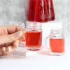 Tumblers 6pcs Mini Mason Jars с ручкой Cup S Bullet Mug Originality Wine Vodka Cocktail Glass Water Bomb Bar Party Club Очет 230413