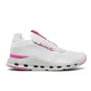 سحابة Nova Running Shoes for Women Cloudmonster Cloudnova Designer Triple Black White Pink Womens Outdoor Sports Trainers Free