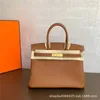 Platinum Bag Designer Tote Baonv 2024 Baonv Leather Portable Lychee Mönster High-End Top Layer Togo Läder Kvinnor med stor kapacitet