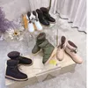 winter wool boots fashion women shoes thick bottom Suede Alphabet Medium boot designer shoe platform Cold resistance and warmth retention woman Short boots 35-40-41