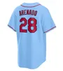 Yadier Molina Jerseys Nolan Arenado Cardinal Baseball Jersey 4 28 Heren Dames Jeugd kinderen blauw wit rood gestikt