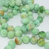 Loose Gemstones Natural Clean Quality Variscite Round Beads Bracelet 12.3mm-12.5mm