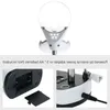 Freeshipping 35x 10x Led Light Loupe Magnifier Helping Hand Alligator Clip Stand Welding Soldering Illuminated Glasses Magnifying Gmwuv