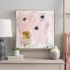 peinture rose vintage