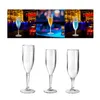 Wijnglazen Cocktail Goblet Short STEM Transparant Drinkware Unbreakable Champagne Goblets for Festival Wedding Indoor