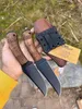Couteau à lame fixe haut de gamme 80crv2, manche en érable, Camping randonnée Collection en plein air couteaux de chasse, outils de coupe