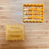 Backformen Alphabet Plätzchen Stempel Fondantform Ausstecher Kuchen Dekorieren Werkzeug Küchenzubehör Werkzeuge Zubehör