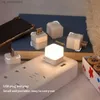 Table Lamps USB Small Night Light LED Protection Square/round Reading Light Computer Mobile Power Charging Mini Table Lamp R231114