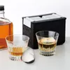 Bakningsverktyg (5 i ett dussin) 2x Crystal Clear Ice Ball Maker - sfärisk whiskybricka mögel