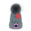 Hot Sell Designer Beanie Canada Hatts For Men Goose Womens Caps Ball Top ull stickad hatt med mjuk struktur All varm ullhattstorlek med dammväska