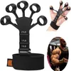 Hand Grips Silicone Strengthener Gripster Stretcher Guitar Athletes Finger Exerciser Fitness Stretcher Hand Grip Trainer Hand Strengthene 231113