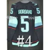 SL Mark Giordano Hockey Jersey Anze Kopitar Kevin Hayes Carter Hart Spurgeon Nico Hischier Landeskog Wheeler Dylan Larkin Bo Horvat Wayne