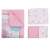 Bedding Sets 3pcs Crib Set Baby Kit 130 70cm Elephants Theme Cot Girls Boys Quilt Bed Sheet Skirt