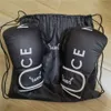 채널 복싱 글러브 착용 보호 장비 기어 펀치 빈티지 복고풍 스타일 재생 Sandbags Mens Womens Fight Training Muay Thai 10OZ