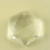Ljuskrona kristall 100 mm stora prismor hänge del hexagram hängande prydnad fengshui lampbelysning delar craf