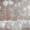 Feestdecoratie 10 inch 12inch transparante witte latex ballonnen romantische bruiloft drijvende heliumballon verjaardagsvoorstel scene