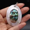 Pendant Necklaces 2023 Natural Mother Of Pearl Shell Charms Drop Shape Abalone Shells DIY Accessories For Jewelry Making Necklace