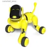 Electric/RC Animals Voice Commands App Control Dog Toy Electronic Pet Funny Interactive Phone Remote Control Puppy Smart RC Robot Dog Kid Toy Q231114