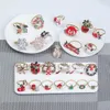 Christmas Napkin Ring for Holiday Dinner Party Table Decoration