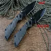 Knife Steel Texture Folding Tactical D2 High Stonewashed Y-START Black Speed TC4 Flame SMF Handle Outdoor Survival Strider Lmldb