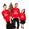 Familie matching outfits kerstsweatshirt 2024 jaar truien moeder vader dochter Son paar Jersey Kids Winter Jumper 231114