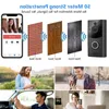 FreeShipping WIFI Sonnette intelligente sans fil vidéo sonnette interphone étanche sécurité extérieure porte téléphone caméra 1080P HD moniteur à domicile P Glpm