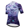 Rennjacken 2023 Frauen Kurzarmtrikot MTB Fahrradbekleidung Ropa Ciclismo Sommer Rennrad Kleidung Dame Teamuniform Atmungsaktiv