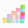 Tasses Vaisselle Ustensiles Silicone Bébé Alimentation Tasses Dessin Animé Écureuil Motif Enfants Boire Étanche Anti Brûlure Tasse Bébé Vaisselle Sans BPA AA230413