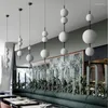 Lampes suspendues Cottage Living Decor Europe Lustres En Verre Industriel Plafond Lampe En Carton Luminaria De Mesa