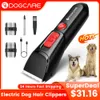 Dog verzorging Dogcare PC03 Clippers Elektrische Pet Cat Hair Cutter Trimmer Oplaadbare dieren Shaver 230414